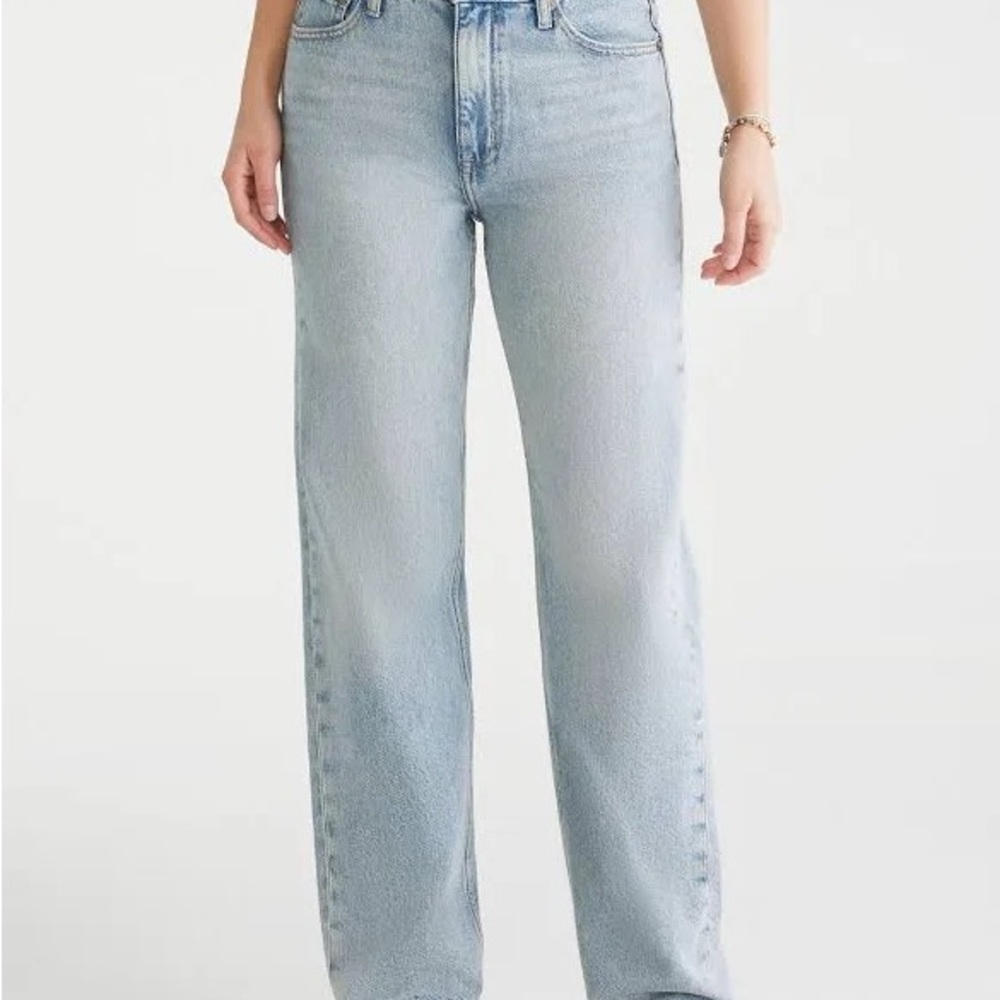 Aeropostale Women's High-Rise
Baggy Cotton Jeans